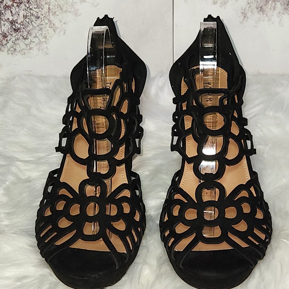 Torrid Cut Out Platform Wedge Shoe
